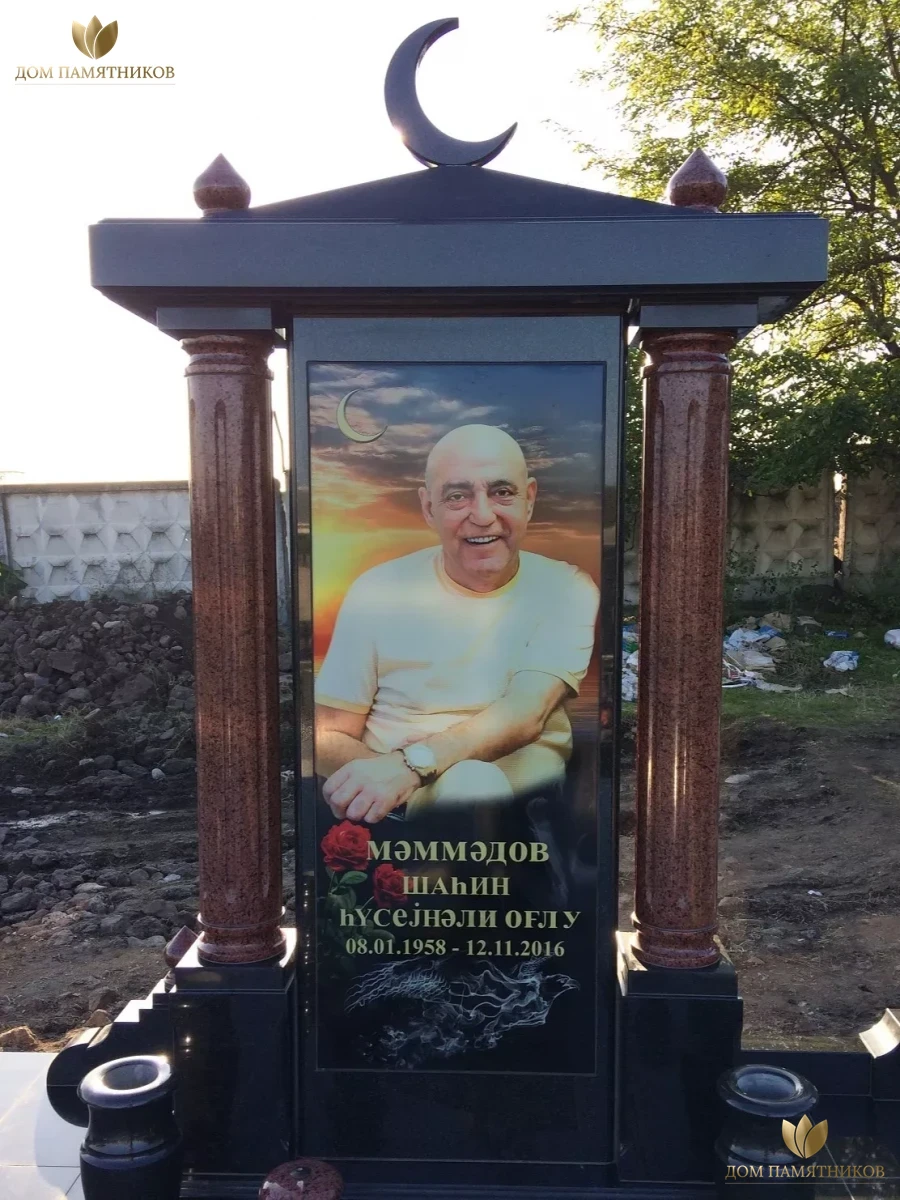 Элитный памятник "Полумесяц"